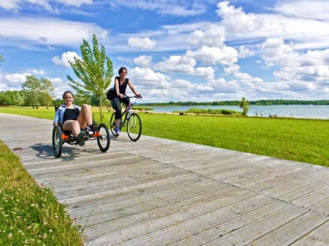 Lake Madine Meuse Grand Est Lorraine Bicycle Rental Layers Trike 1024x683