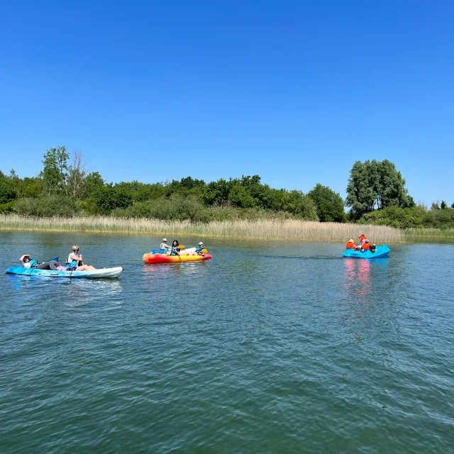 Canoë Paddle Nautique Vue Du Lac (7)