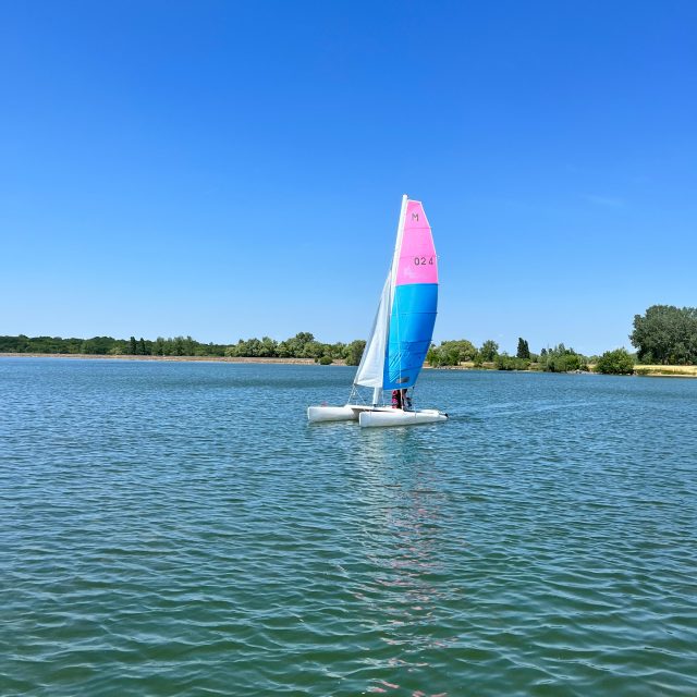 Voile Bateau Catamaran (3)