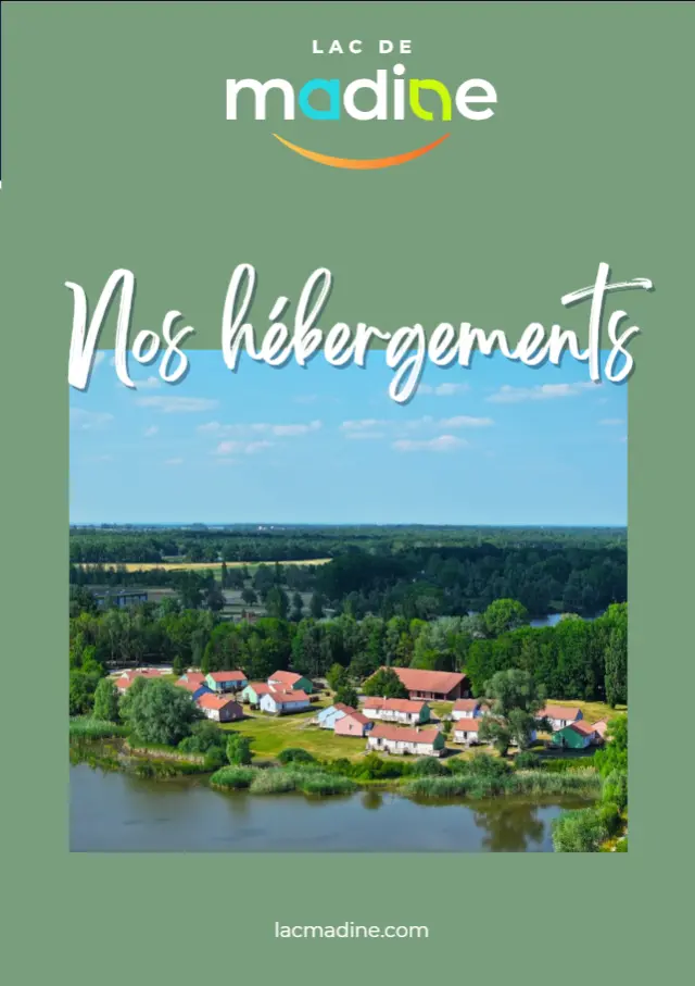 Dépliant hébergements lac de Madine
