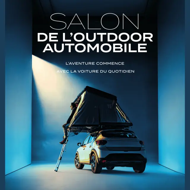 Affiche Salon Outdoor Automobile Compress